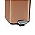 Lixeira Moderna Com Pedal 9l (bronze) DeBacco - Imagem 3