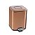 Lixeira Moderna Com Pedal 9l (bronze) DeBacco - Imagem 1