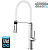 Misturador Monocomando Cozinha Cromado e Branco Docol Doc 00695756 - Imagem 2