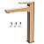Misturador Monocomando Rose Gold Lexxa - Imagem 5