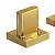 Misturador Duplo Comando Banheiro Bica Alta Gold (Deca Polo) - Imagem 5