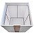Lixeira De Banheiro 5l Red Gold/ Branco Zen Design - Imagem 3