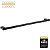 Porta Toalha De Banho 60cm Acab Black Matte Lexxa - Imagem 2