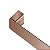 Porta Toalha De Rosto 300mm Cobre Polido (Docol Flat) - Imagem 2