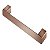 Porta Toalha De Rosto 300mm Cobre Polido (Docol Flat) - Imagem 1