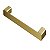 Porta Toalha Rosto 300mm Docol Flat Ouro Escovado - Imagem 1