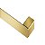 Porta Toalha De Rosto 300mm Docol Flat Ouro Polido - Imagem 3