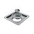 Ralo Linear Square Tampa Inox 15x15cm - Linear - Imagem 4