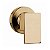 Acabamento De Registro Gold Matte Kromma - Imagem 1