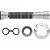 Sifão Tubo Extensivo Universal Crom C/Porca - Blukit Ind. Plásticos - Imagem 1