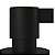 Acabamento Registro Base Deca Color Ice, Preto Fosco - Perflex - Imagem 5
