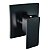 Acabamento Mono. P/ Chuv. Base Docol PF 91 Color Flaunt 1/2'' , Preto Fosco - Perflex - Imagem 1