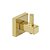 Cabide Inox Ouro Square Ducon - Imagem 1