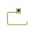 Papeleira Inox Ouro Square Ducon - Imagem 2