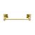 Porta Toalha De Rosto 24cm Inox Ouro Square Ducon - Imagem 2