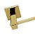 Porta Toalha De Banho 51cm Inox Ouro Square Ducon - Imagem 3