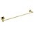 Porta Toalha De Banho 51cm Inox Ouro Square Ducon - Imagem 1
