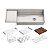 Cuba Inox Retangular De Embutir Com Deck Seco e Acessórios Stages Kohler - Imagem 1