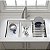 Cuba Inox Retangular De Embutir Completa Com Acessórios Prolific Kohler - Imagem 6