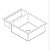 Cuba de Cozinha Inox Quadratino 700X505X200 DeBacco 80400 - Imagem 6