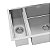Cuba de Cozinha Inox Quadratino 700X505X200 DeBacco 80400 - Imagem 2