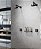 Chuveiro Acqua Comfort Luxo 1990 Preto Fosco Perflex - Imagem 4