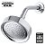 Chuveiro Redondo Cromado 138mm Purist com Tubo Kohler - Imagem 2