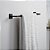 Porta Toalha de Banho 610mm Black Matte Square Kohler - Imagem 4
