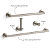 Kit de Acessórios Banheiro Níquel Escovado Components Kohler - Imagem 3