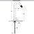 Doka Torneira De Mesa para Lavatorio Gunmental DK5056GM - Imagem 4