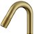 Doka Torneira de Mesa para Lavatório Brushed Gold DK5056BG - Imagem 2