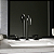Misturador Kohler Black Matte Lavatório Bica Tube Lever - Imagem 6