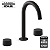 Misturador Kohler Black Matte Lavatório Bica Tube Oyl - Imagem 2