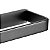 Doka Toalheiro Retangular Rainbow Gunmetal DK5027GM - Imagem 3
