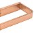 Doka Toalheiro Retangular Rainbow Brushed Rose Gold DK5027BRG - Imagem 3