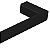 Doka Toalheiro Retangular Rivvo Matt Black DK5064MB - Imagem 3