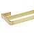 Doka Toalheiro de Parede Duplo Rainbow Brushed Gold DK5023BG - Imagem 3