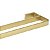 Doka Toalheiro de Parede Duplo Rainbow Brushed Gold DK5023BG - Imagem 2