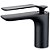 Doka Monocomando Para Lavatório 98mm Rainbow Matt Black DK5015MB - Imagem 1