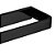 Doka Toalheiro Retangular Rainbow Matt Black DK5027MB - Imagem 3