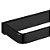 Doka Toalheiro Retangular Rainbow Matt Black DK5027MB - Imagem 2