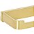 Doka Papeleira Rainbow Brushed Gold DK5026BG - Imagem 2