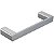 Doka Toalheiro Retangular Rivvo Brushed Nickel DK5064BN - Imagem 1
