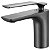 Doka Monocomando Para Lavatório 98mm Rainbow Gunmetal DK5015GM - Imagem 1
