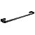 Doka Toalheiro de Parede Simples Rainbow Matte Black DK5022MB - Imagem 1