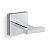 Kohler Cabide de Parede Cromado Square 23290BR-CP - Imagem 1