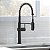 Kohler Crue Monocomando Gourmet Semi Profissional Black Matte - Imagem 4