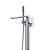 Doka Misturador de Piso para Banheira com Ducha Manual Rainbow Chrome - Imagem 2