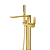 Doka Misturador de Piso para Banheira com Ducha Manual Rainbow Brushed Gold DK5017BG - Imagem 2