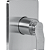 Doka Acabamento Monocomando para Ducha e Chuveiro Chrome DK5018CR - Imagem 2